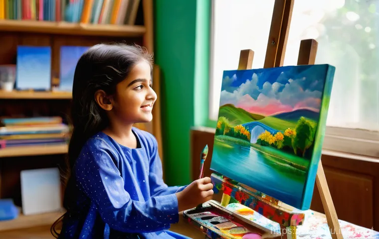 비교하지 않는 교육법 - Prompt 1: Celebrating Artistic Passion and Individual Expression**