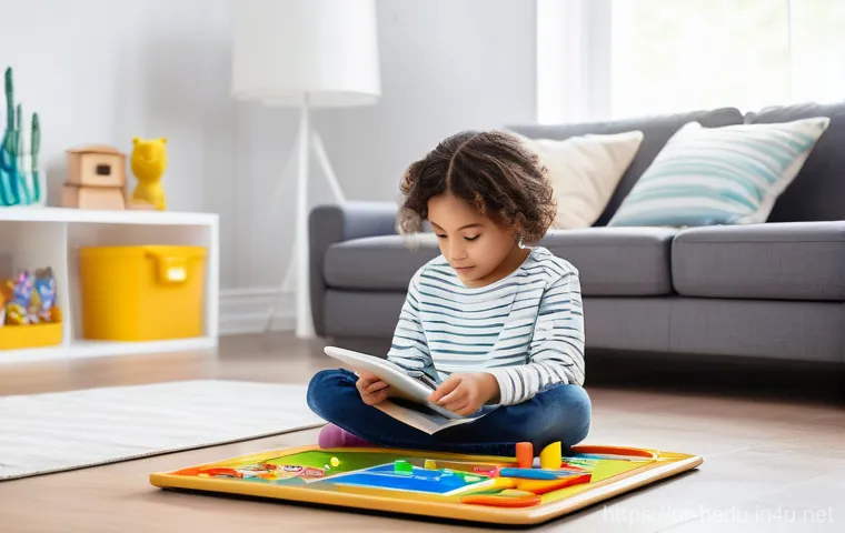 아동 심리와 훈육 방법 - **Prompt: Positive Reinforcement and Responsibility**
    "A brightly lit and tidy child's bedroom. ...